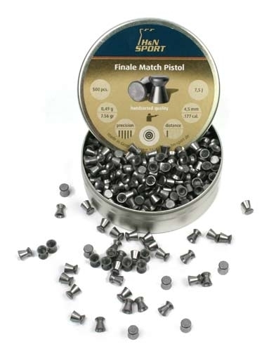 Пули для пневматики H&N Match Pistol 4,5 мм 500 шт