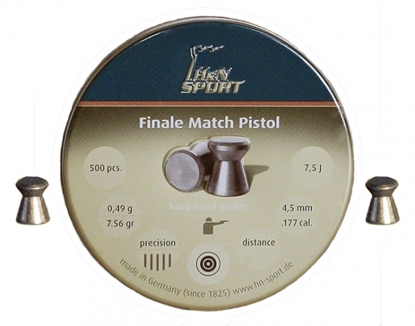 Пули для пневматики H&N Match Pistol 4,5 мм 500 шт