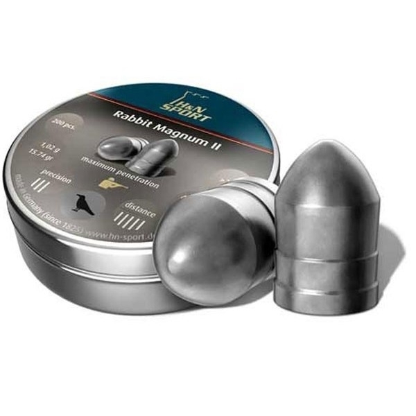 Пули для пневматики H&N Rabbit Magnum II 4,5 мм 1,02 гр 200 шт