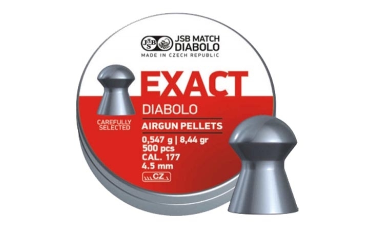 Пули для пневматики JSB Diabolo Exact 4,52 мм 0,547 гр 500 шт