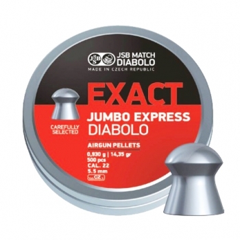 Пули для пневматики JSB Exact Jumbo Express 5,52 мм 0,930 г, 500 шт