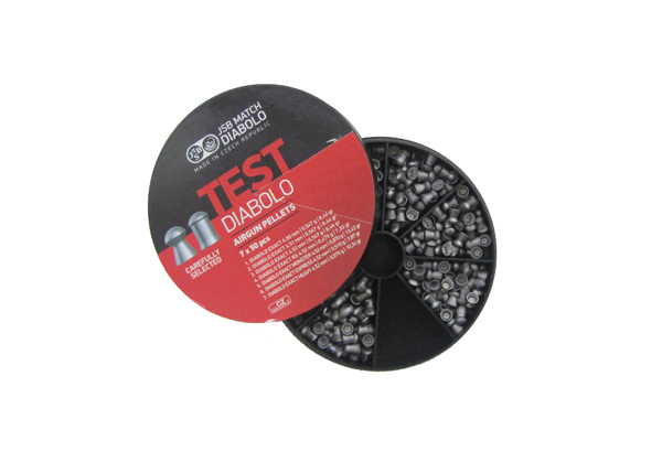 Пули для пневматики JSB Test 4,5 мм 0,475-0,87 гр 350 шт