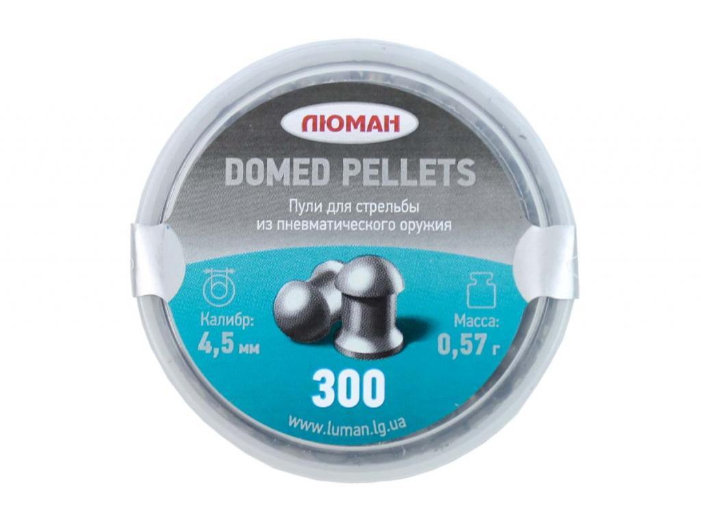 Пули для пневматики Люман Domed pellets 4,5 мм 0,57 гр 300 шт