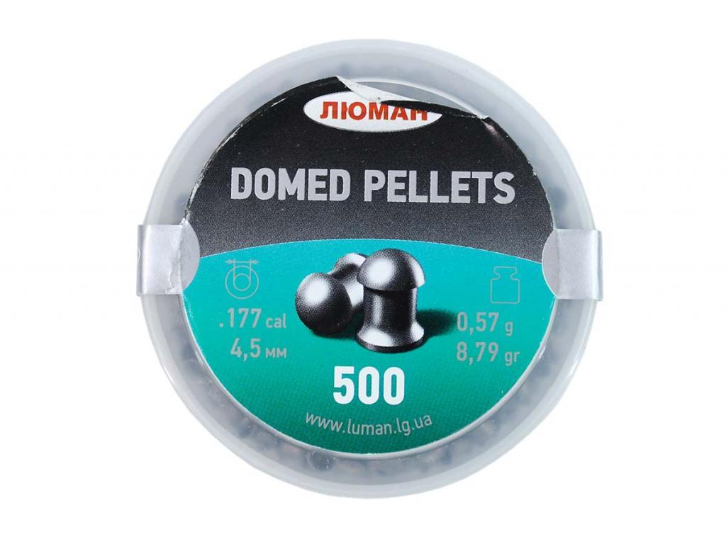 Пули для пневматики Люман Domed pellets 4,5 мм 0,57 гр 500 шт
