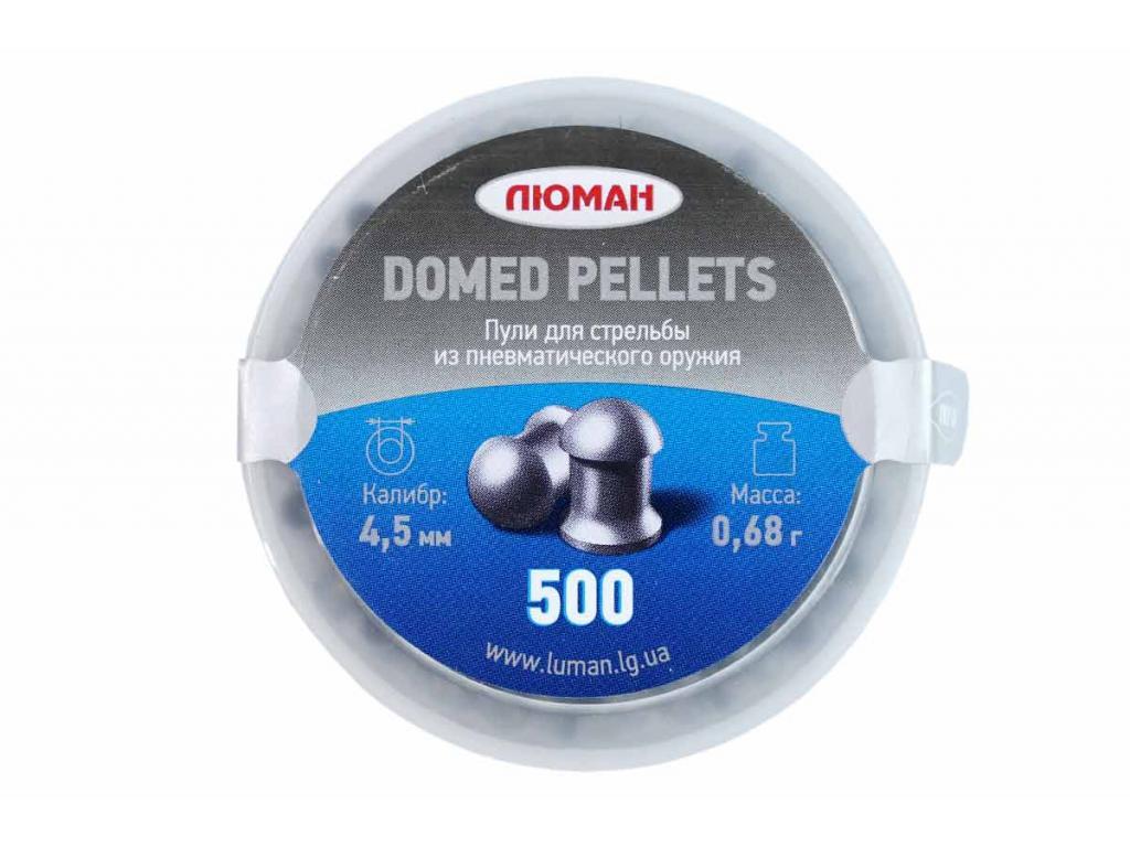 Пули для пневматики Люман Domed pellets 4,5 мм 0,68 гр 500 шт