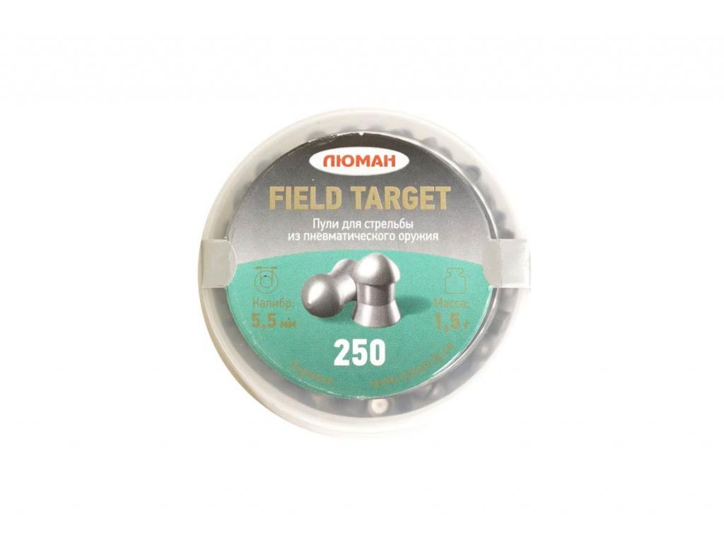 Пули для пневматики Люман Field Target 5,5 мм 1,5 гр 250 шт