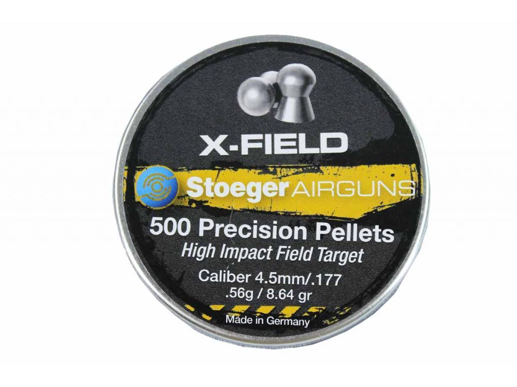 Пули для пневматики Н&N Stoeger X-Field 4,5 мм 0,56 г/8,64 гран 500 шт