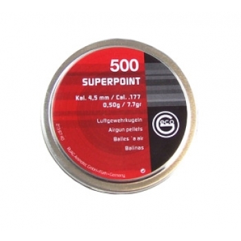 Пули для пневматики RWS Geco Super Point 4,5 мм 0,50 гр 500 шт