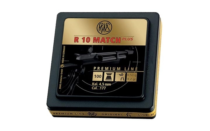 Пули для пневматики RWS R10 Match Plus 4,5 мм 0,53 гр 100 шт