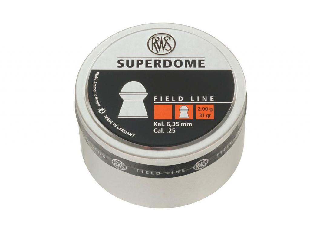 Пули для пневматики RWS SUPERDOME 6,35 мм 2,0 гр 200 шт