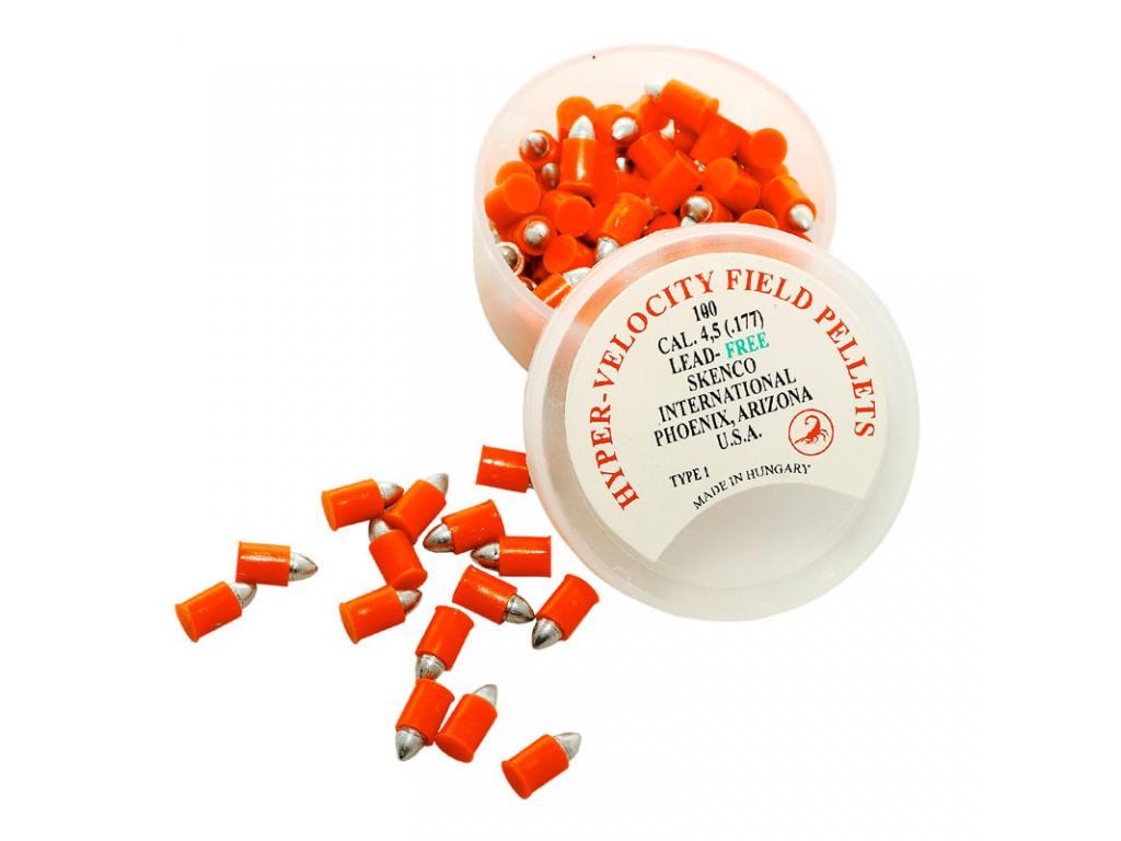 Пули для пневматики Skenco Hiper-Velosity Field Type 1 4,5 мм 0,37 гр 100 шт