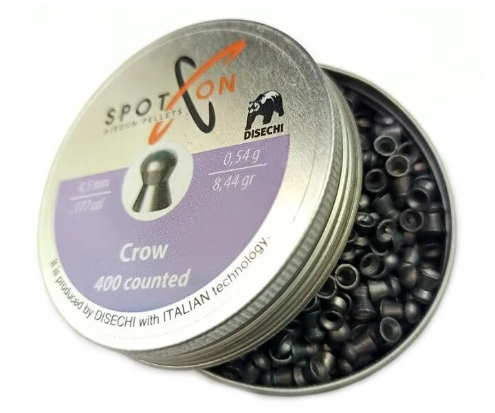 Пули для пневматики SPOTON Crow 4,5 мм 0,54 г 400 шт
