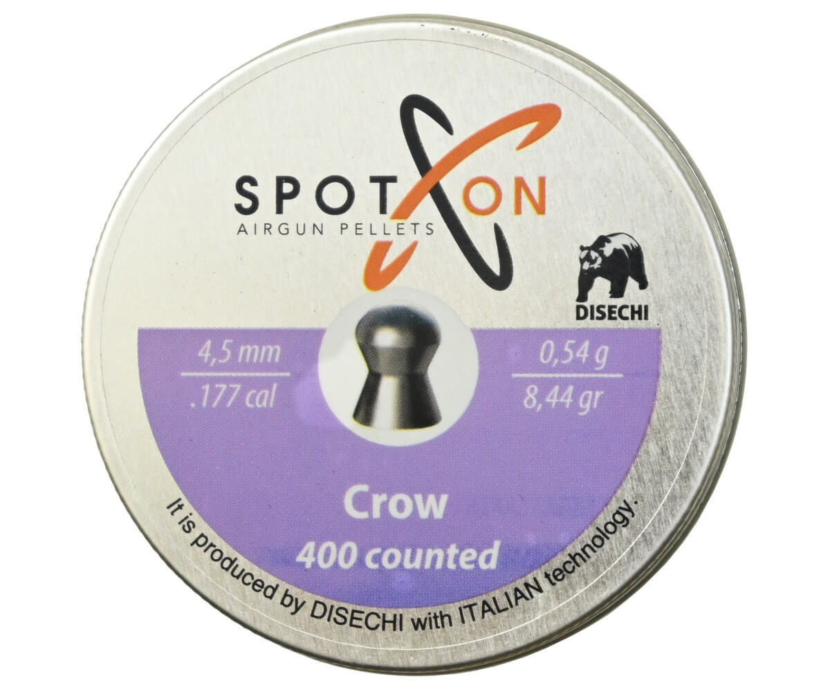 Пули для пневматики SPOTON Crow 4,5 мм 0,54 г 400 шт