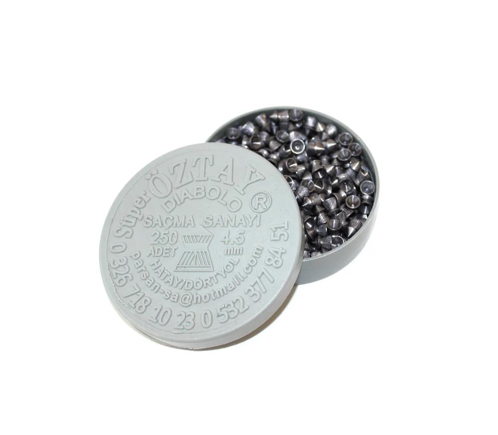 Пули для пневматики Super Oztay Diabolo 4,5 мм 0,49 – 0,52 гр 250 шт