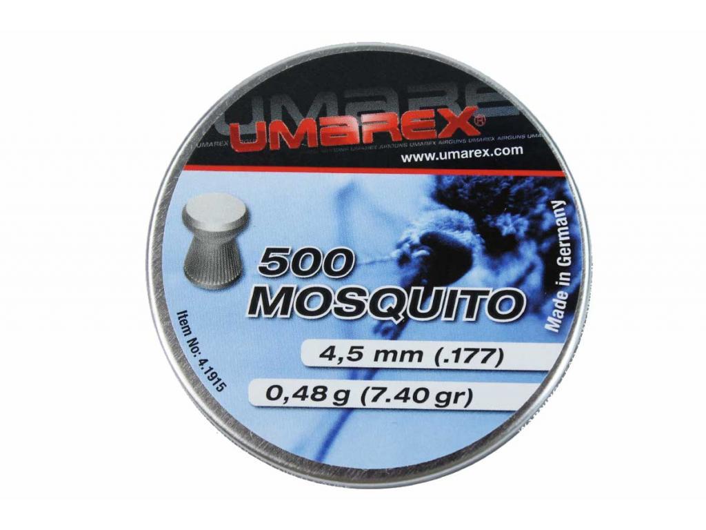 Пули для пневматики Umarex Mosquito 4,5 мм 0,48 гр 500 шт