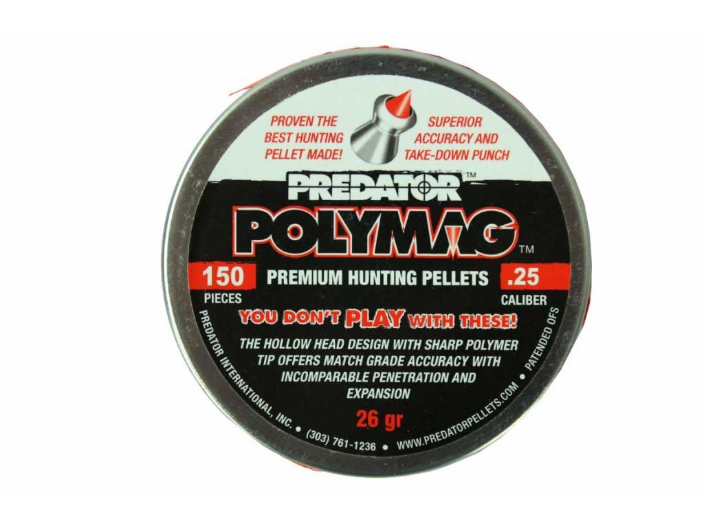 Пули пневматические PREDATOR POLYMAG 6,35 мм