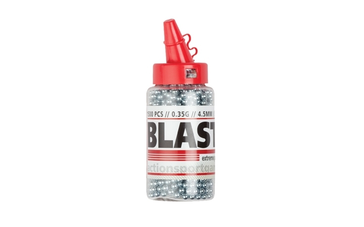 Шарики для пневматики ASG оцинкованные 4,5 мм 0,35 гр 1500 шт