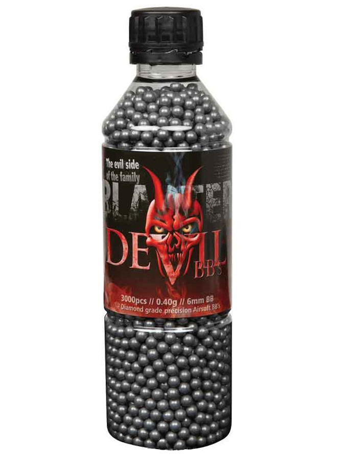 Шарики для страйкбола пластиковые 6 мм Blaster Devil 0,40 гр 3000 шт 16179