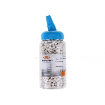 Шары для страйкбола Gletcher GLB6-2000 Soft Air 6 мм 0,22 гр 2000 шт